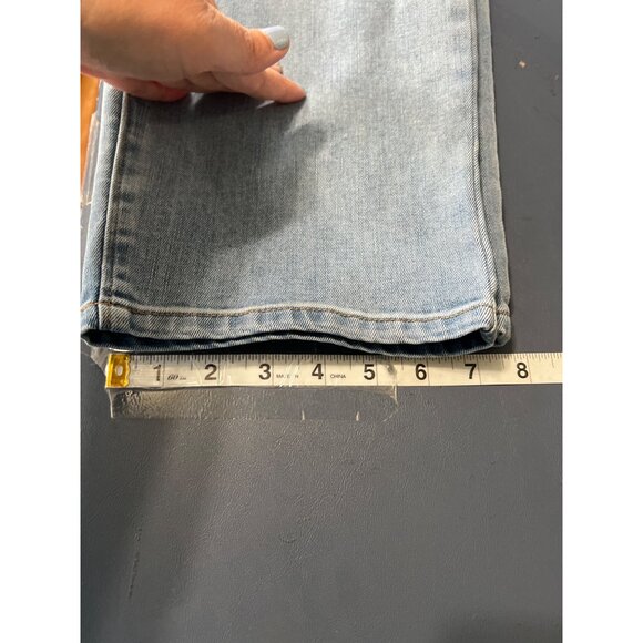 Old Navy Womens Plus Size 18 Plus Power Straight Jeans Light Wash Denim - Picture 10 of 11